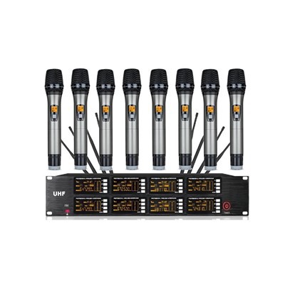 8CH Wireless Handheld Microphone System